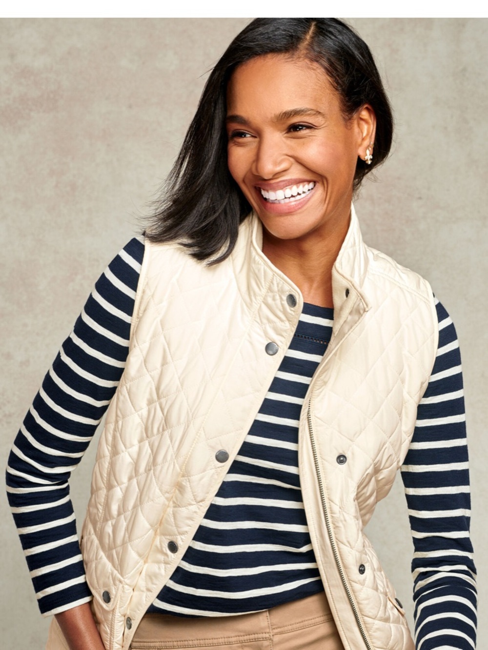 Talbots DIAMOND QUILTED VEST - Size PXL (N829) - Picture 10 of 11